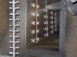 レシプロ静電塗装機